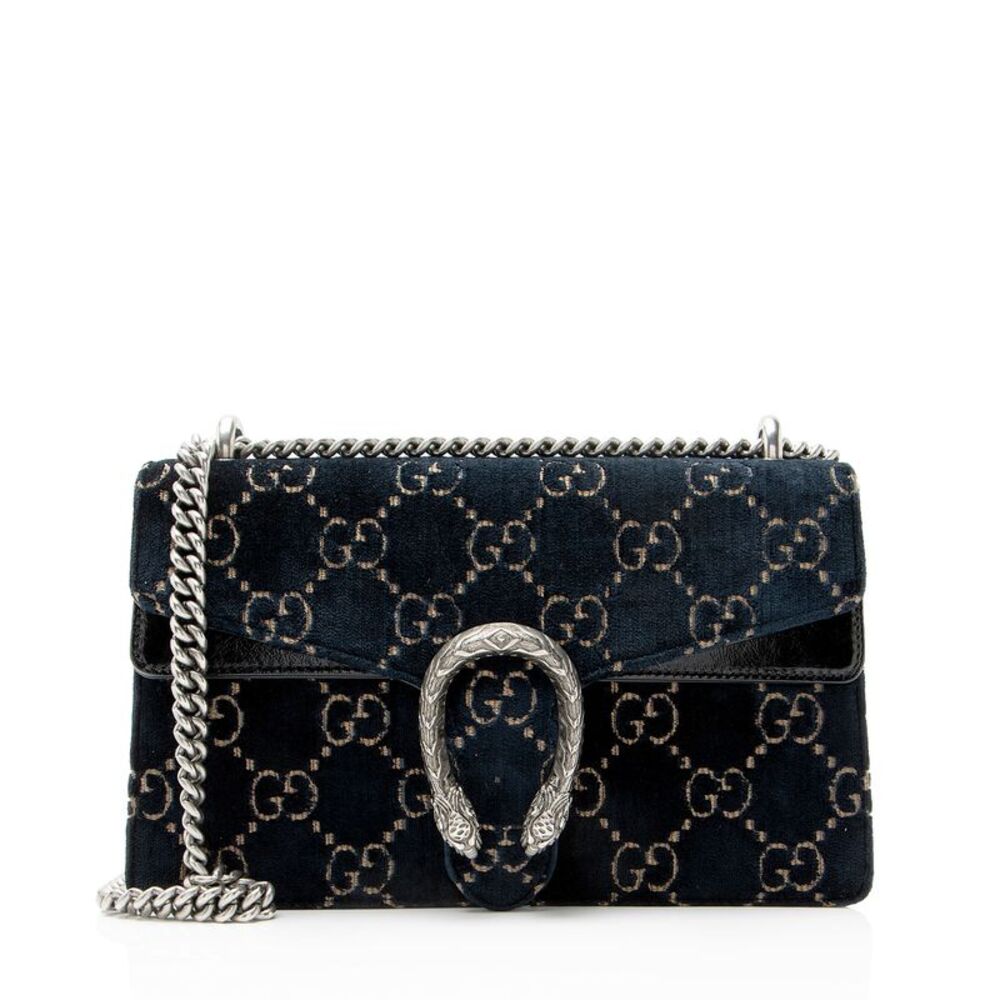 Gucci GG Velvet Dionysus Medium Shoulder Bag - Picture 1 of 14